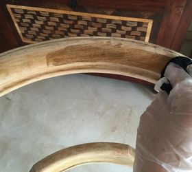 make a statement the elizabethan chair makeover, how to, painted furniture, reupholster