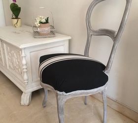 make a statement the elizabethan chair makeover, how to, painted furniture, reupholster