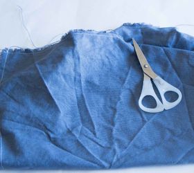 diy linen frayed edge napkins and nautical cable napkin rings, crafts, reupholster