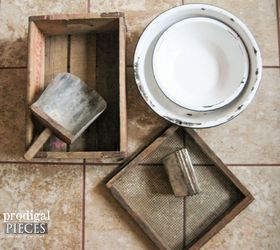 repurposed flea market finds into farmhouse decor, crafts, diy, home decor, repurposing upcycling, wall decor, woodworking projects