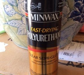 1960s octagon end table makeover pet bed in process, painted furniture, pets, pets animals