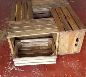 from crates to coffee, diy, painted furniture, repurposing upcycling, woodworking projects