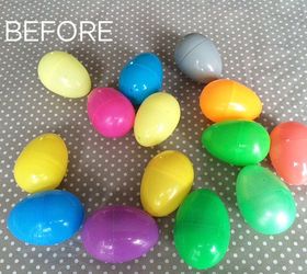 gold dipped newspaper eggs, crafts, easter decorations, seasonal holiday decor