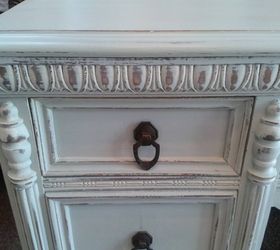 garbage find turned into a vanity for my daughter, painted furniture