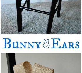 bunny ears for chairs, crafts, easter decorations, seasonal holiday decor
