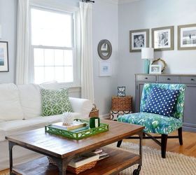 updated living room, home decor, living room ideas