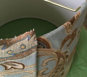lampshade update, crafts, how to, reupholster
