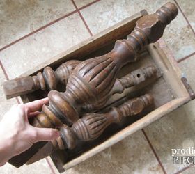 vintage soda crate becomes farmhouse foot stool, diy, repurposing upcycling, rustic furniture, woodworking projects