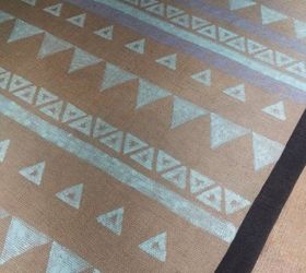 give an old rug new life by painting it, diy, porches, repurposing upcycling, reupholster