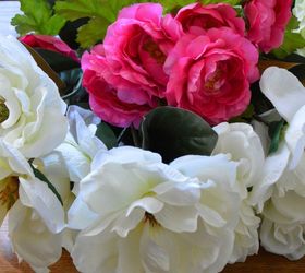 springtime inspired flower napkin rings, crafts, easter decorations, seasonal holiday decor