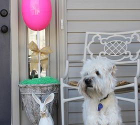 spring topiaries, crafts, easter decorations, porches, seasonal holiday decor