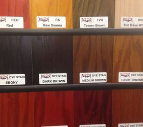 drab dresser rehab, painted furniture, DARK BROWN GENERAL FINISHES DYE STAIN