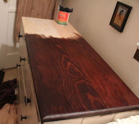 drab dresser rehab, painted furniture