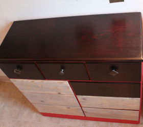 drab dresser rehab, painted furniture