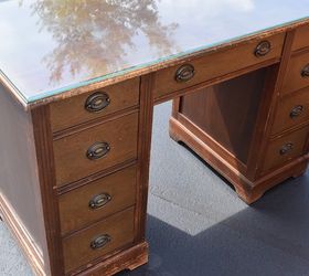 creating calm in your office space, painted furniture, BEFORE