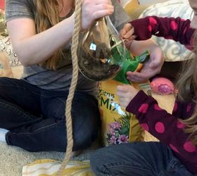 diy hanging globe and geo terrariums, diy, gardening, home decor, succulents, terrarium