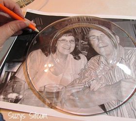 easy to make decoupage photo plates beautiful wall decor, crafts, decoupage, wall decor