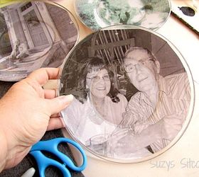 easy to make decoupage photo plates beautiful wall decor, crafts, decoupage, wall decor