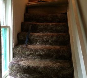 brightening up a dark stairway, diy, home maintenance repairs, painting, stairs