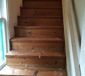 brightening up a dark stairway, diy, home maintenance repairs, painting, stairs