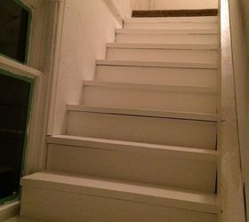 brightening up a dark stairway, diy, home maintenance repairs, painting, stairs