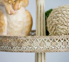 tiered stand, crafts, diy, how to, repurposing upcycling, woodworking projects