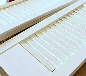 how to make word art with a shutter, chalk paint, crafts, curb appeal, how to, repurposing upcycling