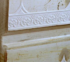 textured wallpaper on furniture for a luxurious look diylikeaboss, chalk paint, decoupage, painted furniture
