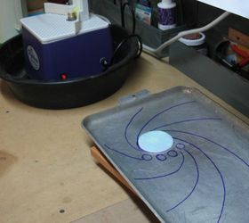 kitchen trivet on a baking sheet, crafts, repurposing upcycling, The beginning