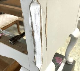 furniture upcycle with velvet finishes furniture paint, how to, painted furniture