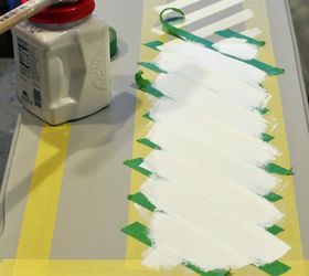 patterned sofa table, how to, painted furniture