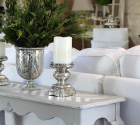 patterned sofa table, how to, painted furniture