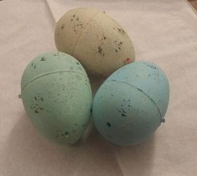 more painted plastic eggs, crafts, easter decorations, seasonal holiday decor