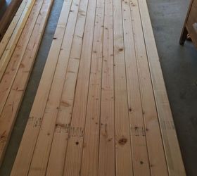 rustic farmhouse style table using only 2 x 4s, diy, painted furniture, rustic furniture, woodworking projects