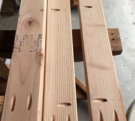 rustic farmhouse style table using only 2 x 4s, diy, painted furniture, rustic furniture, woodworking projects