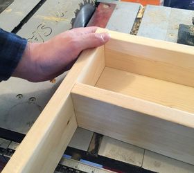 diy spring planter box, chalk paint, gardening