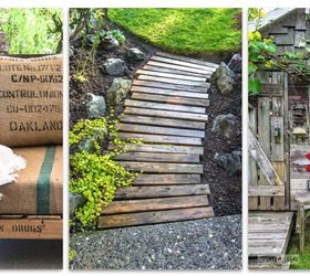 an unexpected upscale garden art orb thanks to a broken barrel, crafts, outdoor furniture, repurposing upcycling