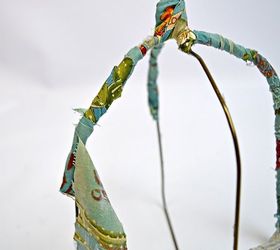 gorgeous spring fabric birdcages, crafts