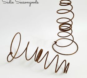a bed spring for a spring bed diy nesting material holder, animals, crafts, outdoor living, pets animals