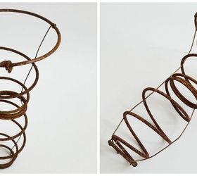 a bed spring for a spring bed diy nesting material holder, animals, crafts, outdoor living, pets animals