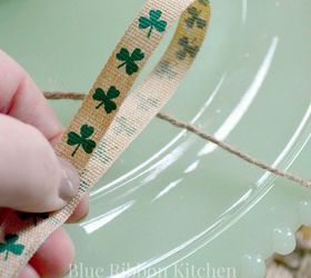 Ribbon Garland | Easy DIY St. Patrick's Day Decor | Hometalk