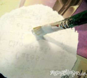 super easy vintage tin can for mother s day flowers, chalk paint, crafts, flowers