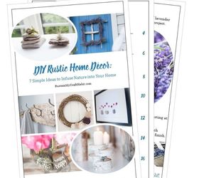 diy nautical decor heart rocks and sea glass mobile, crafts, landscape, seasonal holiday decor