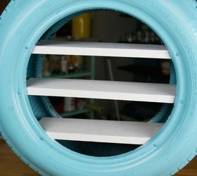 Easy DIY Toy Shelves Using a Tire Hometalk