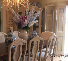 chalk paint dining room chairs