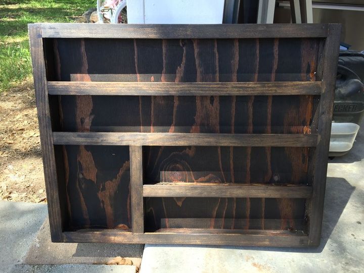 Diy Wood Nail Polish Rack Anization Hometalk Unbreakable Metal Nail Rack