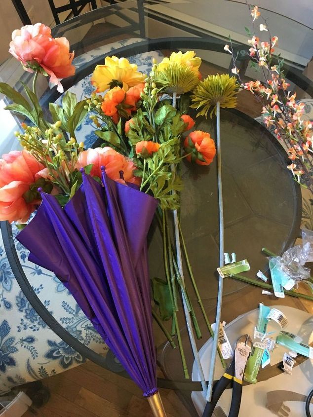 umbrella door wreath, crafts, doors, how to, repurposing upcycling, wreaths