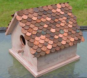 Penny Copper Roof Birdhouse Hometalk