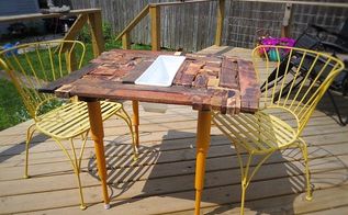 Pallets Amp Old Wood Bringing New Life To A Boring Spot In