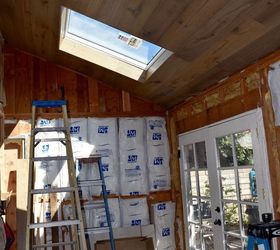 reclaimed wood herringbone pattern on the ceiling, diy, how to, woodworking projects